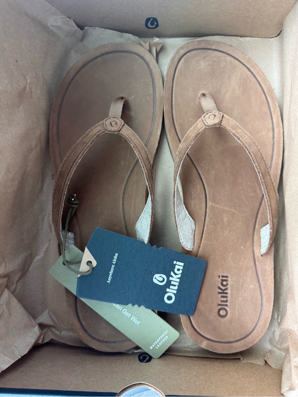 OluKai Women’s Southeshore Waterproof Leather Sandal